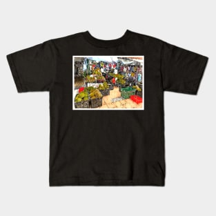 Durian Seller Singapore Kids T-Shirt